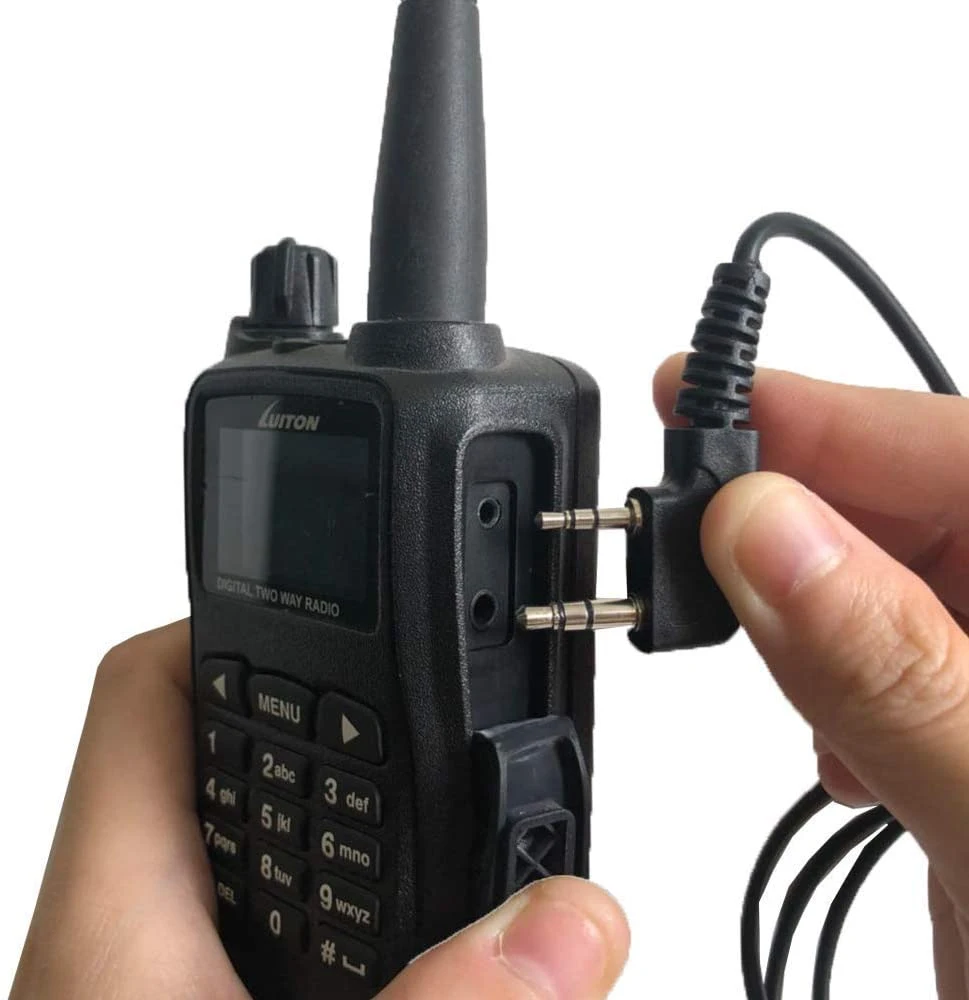 Walkie Talkie Earpiece Lt-003e with Mic Security Headsets for Two Way Radios