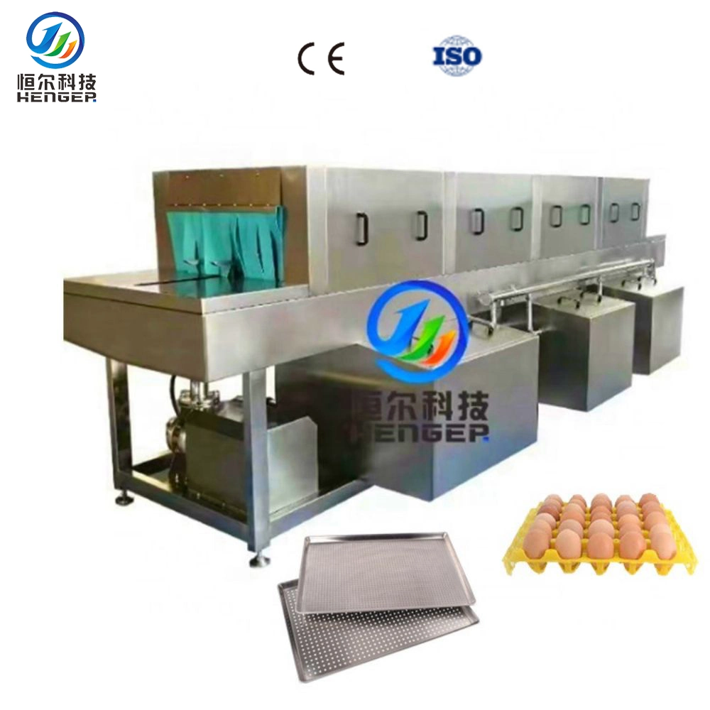 304 Stainless Steel Basket Conveyor Washer and Basket Conveyor Washer with Food Processing Plant