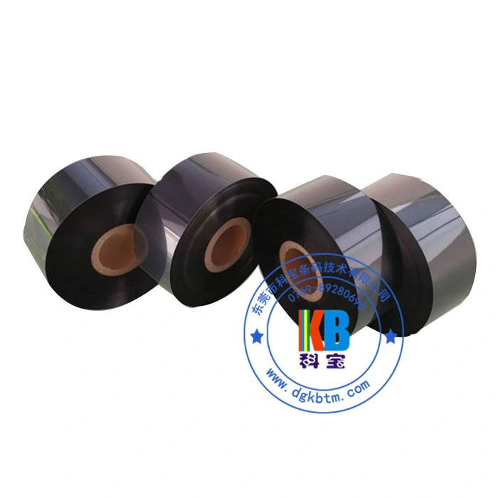 Black Resin Wash Color Ribbon for Taffeta Satin Transfer Printing