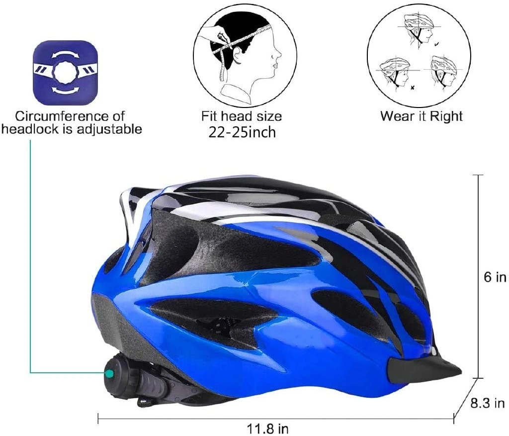 Adjustable Helmet Bicycle Road Bike Helmet/Mountain Bike Helmet/Cycle Helmet Bicycle Sport for Adults