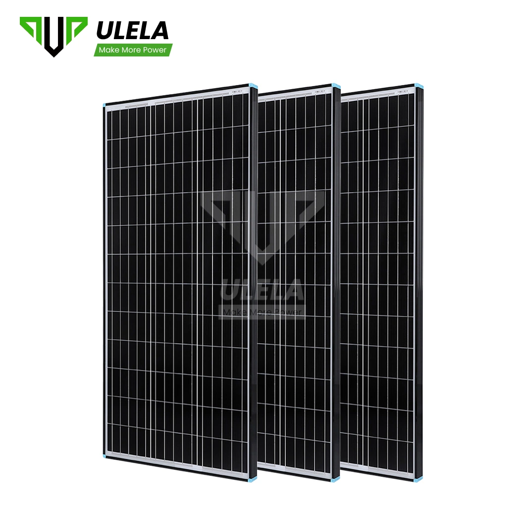 Ulela painéis Solares 300W fornecedores Custom 180 Watt Painel Solar China 182 mm Cheap 250 Watt Poly Solar Panel