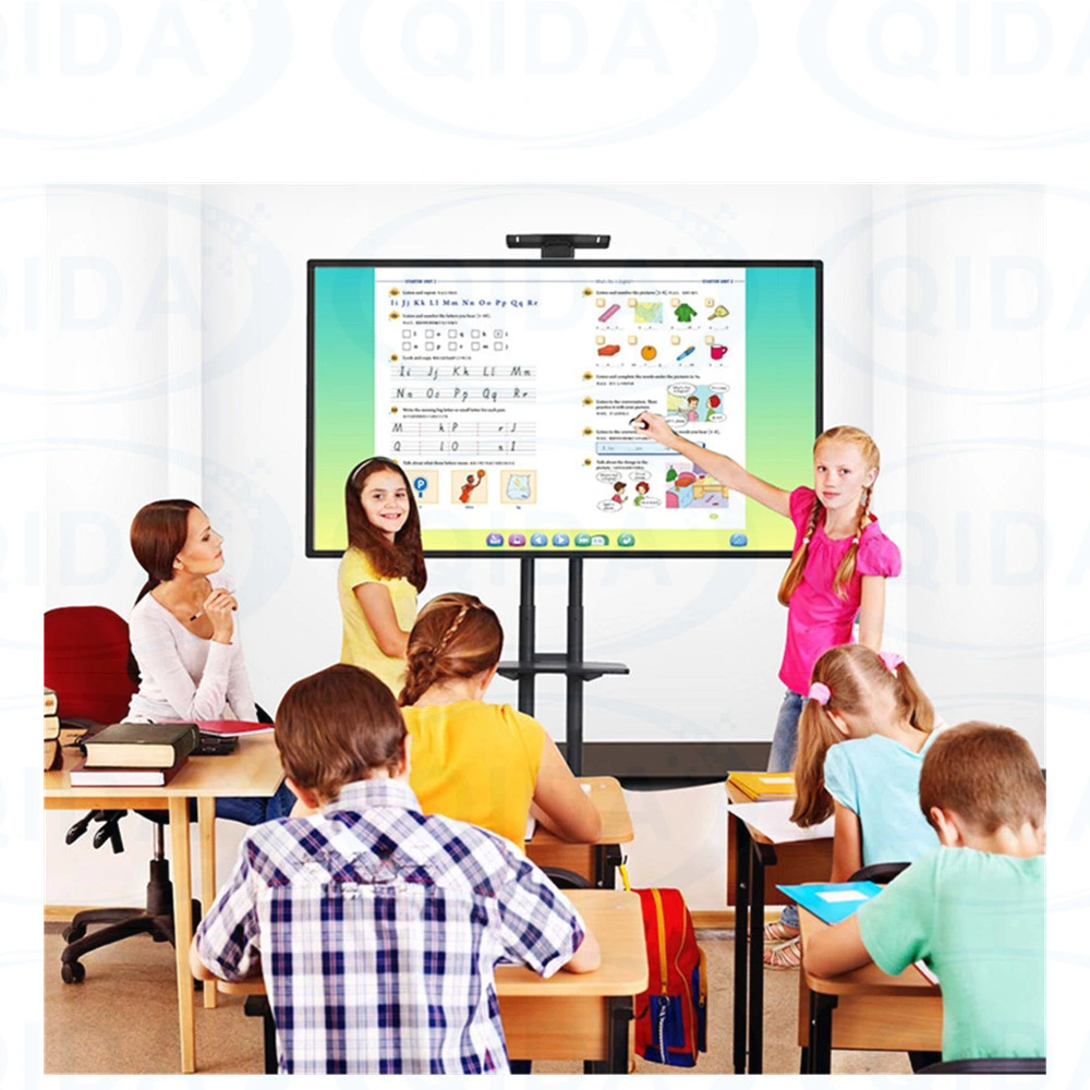 Bon prix de l'écran tactile interactif de haute qualité TV LCD LED téléviseur intelligent UHD 4K avec comité de rédaction électronique pour la conférence Business Education