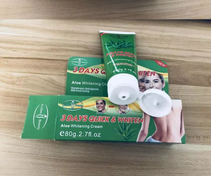 3 Days Quick &AMP Whitening Cream Aloe Carrot Body and Facial Whitening Cream