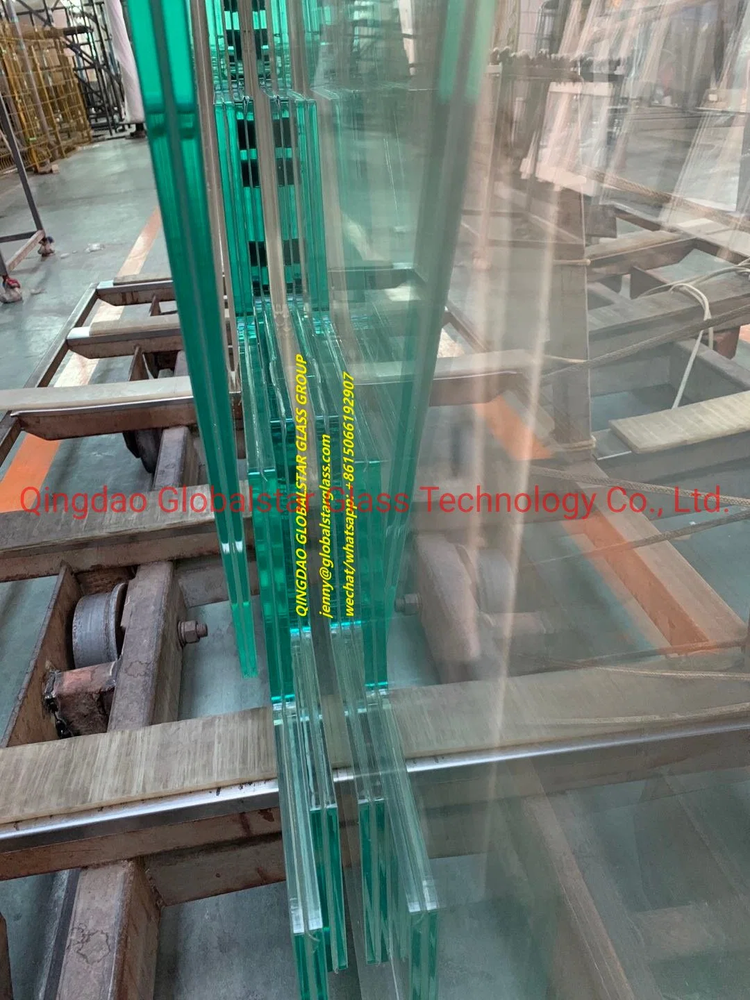 6.38mm 2000*2440 Solarshield S10 S20 Silver Grey/Gray Bronze/Brown Blue PVB Laminated Safety Window Door Sheet Glass