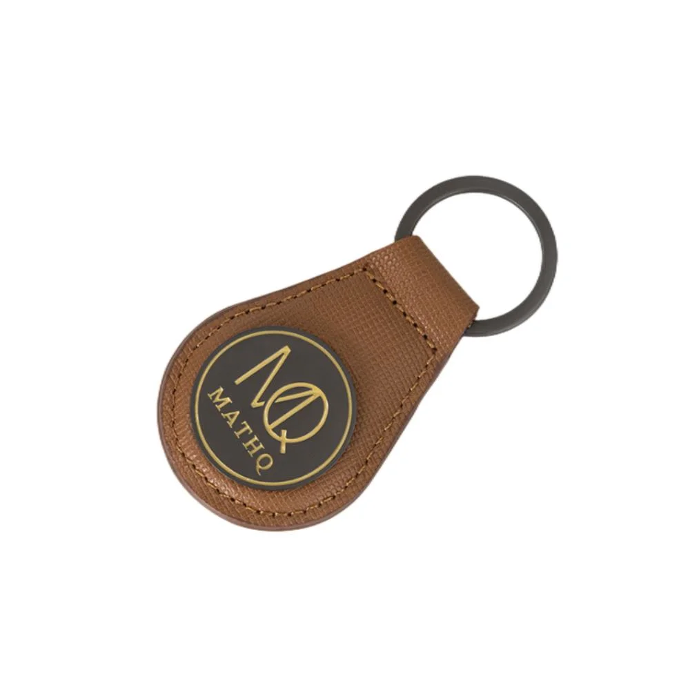 Promotional Access Control PU Leather RFID Keyfob NFC Keychain Card