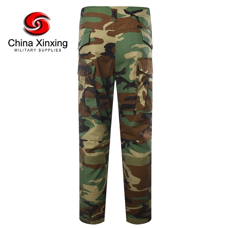 China Xinxing combate táctico de prendas de vestir pantalones de camuflaje exterior uniforme militar trajes de la rana