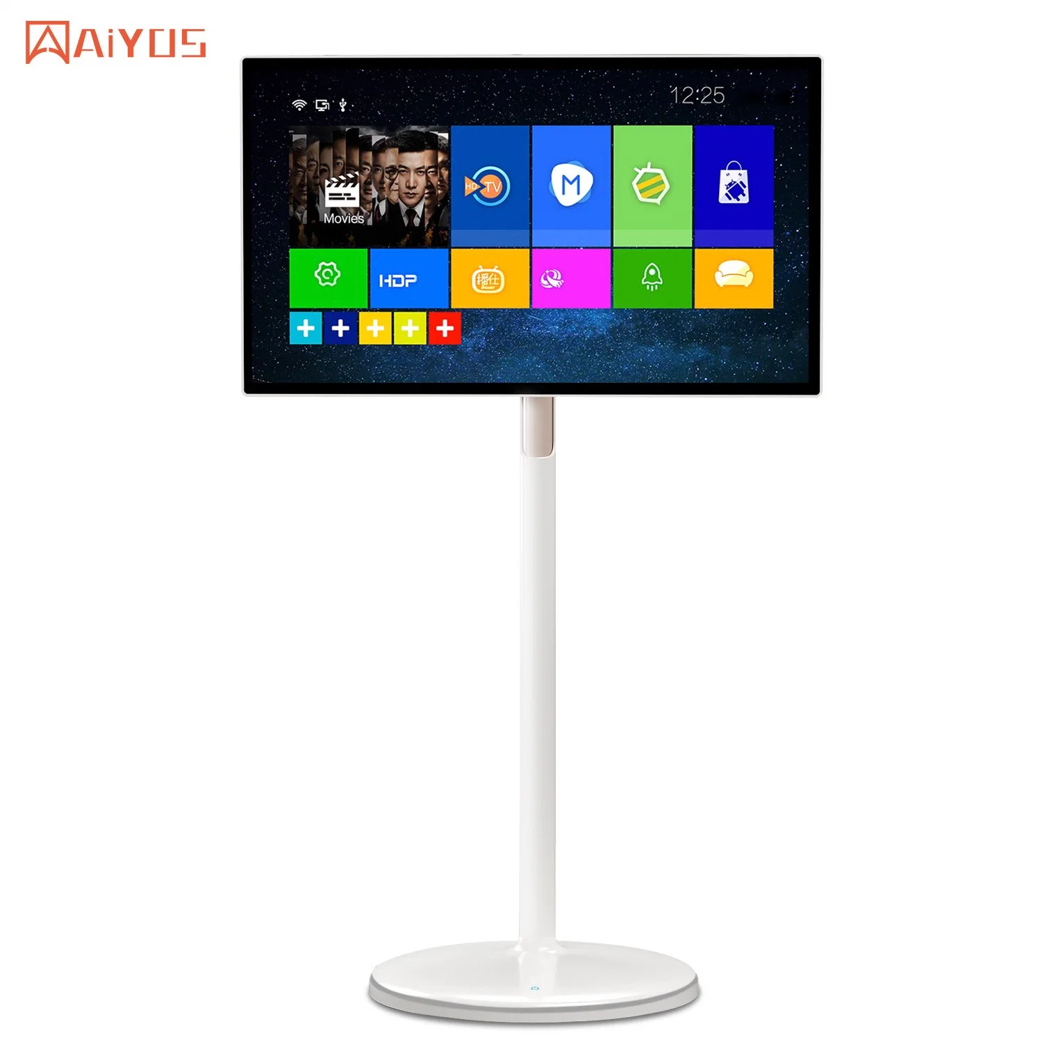 Smart Touch Screen Indoor 27 Inch Digital Signage LCD Kiosk Advertising Display