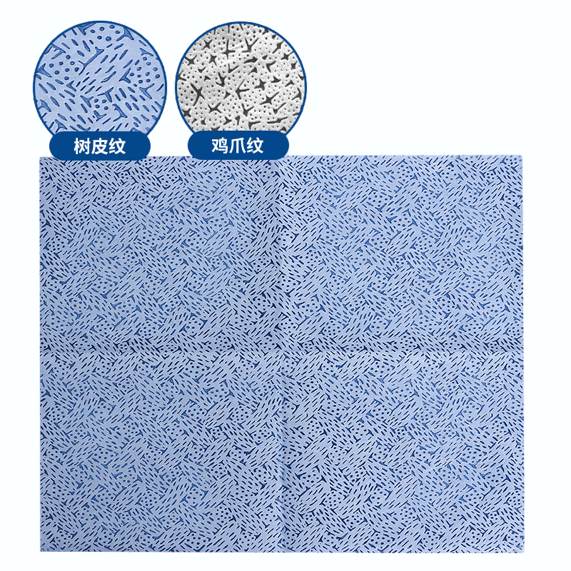 Absorventes de óleo de dobragem de PP Pano de limpeza absorvente Super folhas dobradas