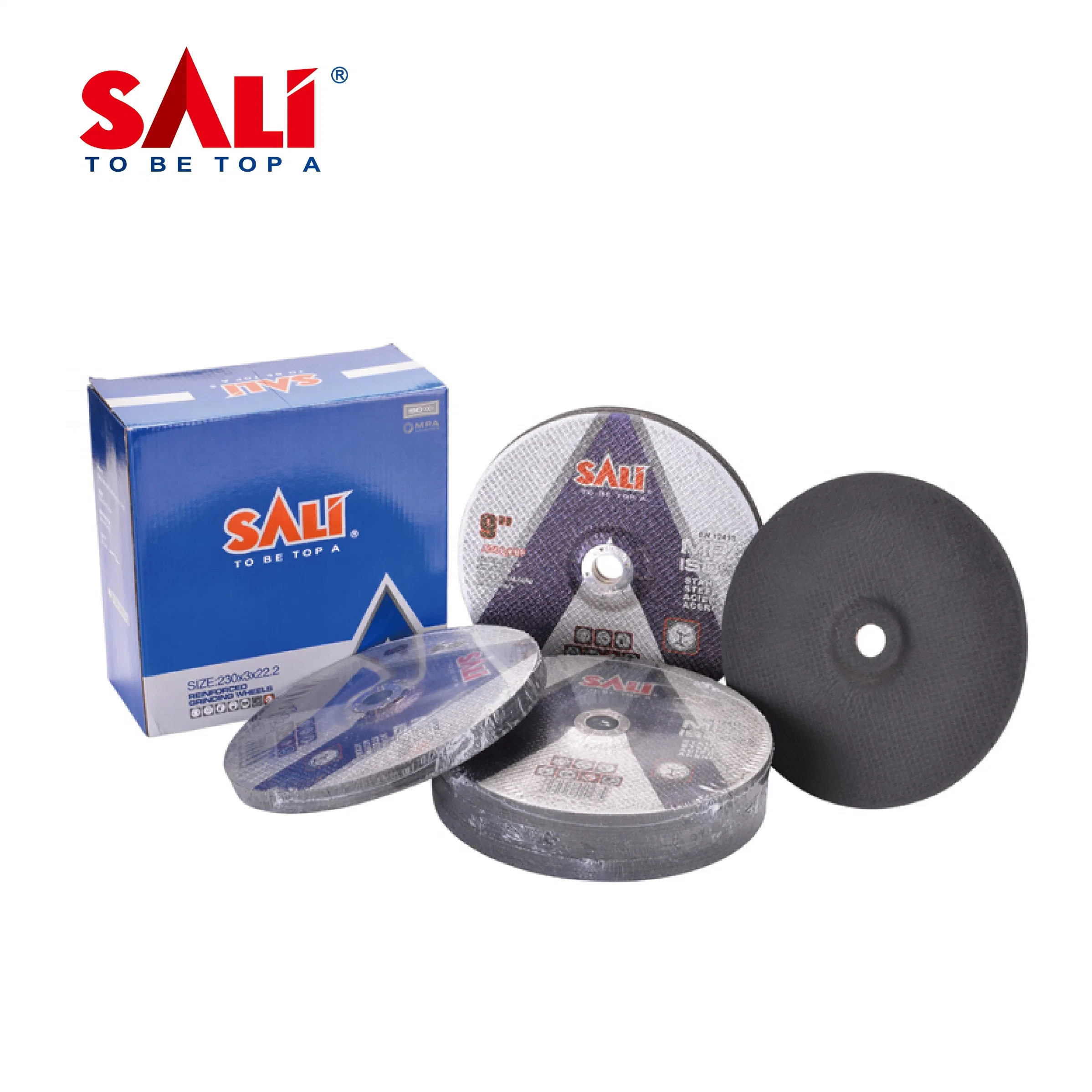 Sali 9" 230X3X22.2 T42 Grinding Disc Wheel for Metal Inox with MPa Certificate