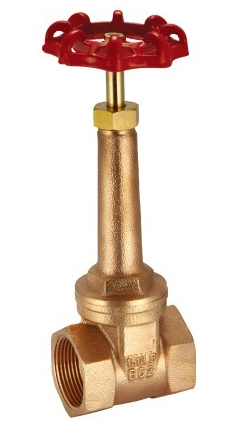 1/2 Inch Pn16 16bar Bronze Forged Thread Brass Water Gate Valve