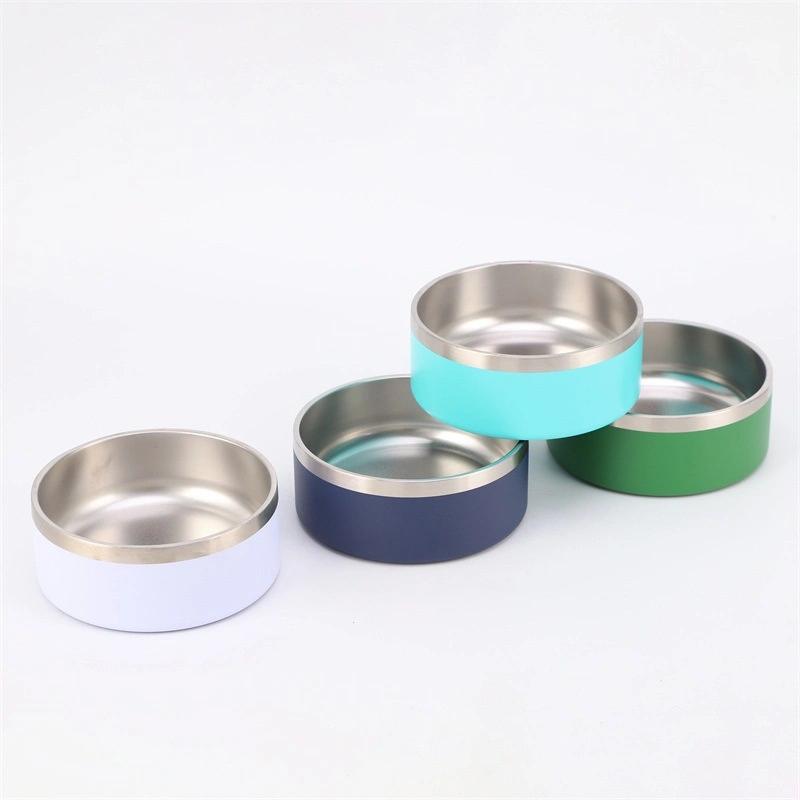 Hot Sale Original 32oz 304 Stainless Steel Non-Slip Pet Basin Pet Supply Pet Products Dog Bowl