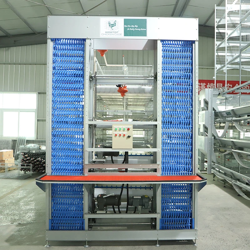 Hot Galvanized Q235 Material H Frame 6 Tiers Automatic Poultry Battery Layer Chicken Cage For Chicken Farms