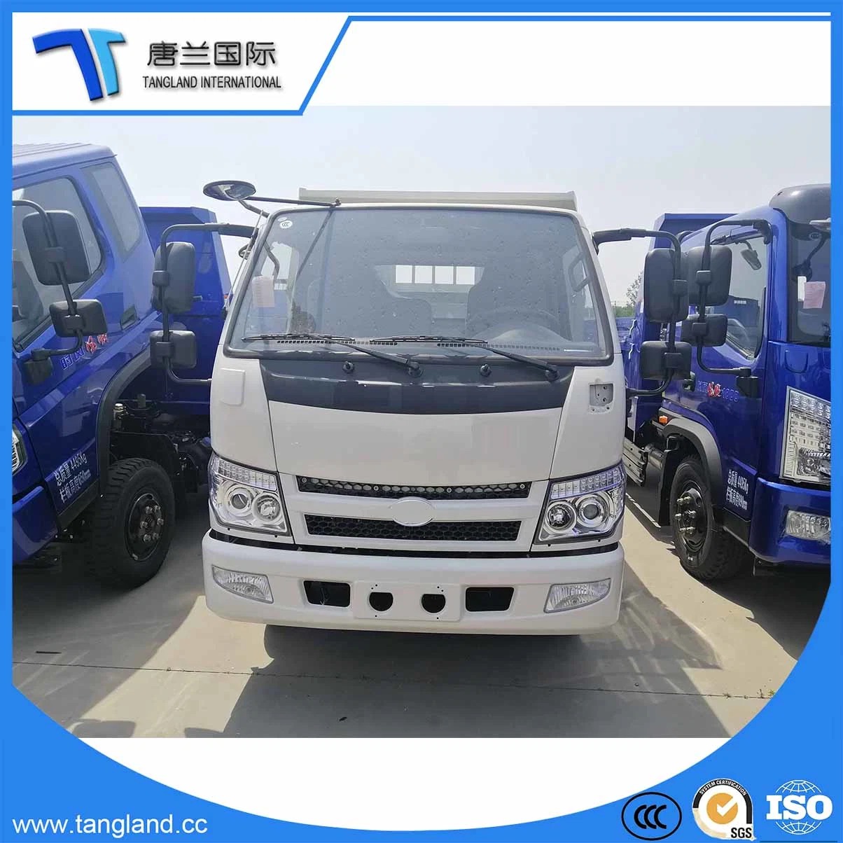 4*2 Mini Commercial Truck Dump Tipper Dumping Vehicle