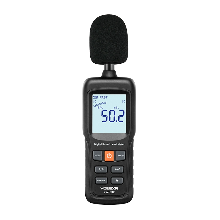 Yw-532 Backlit Display 0.1dB Resolution Digital Noise Meter