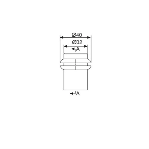 Acero inoxidable 304 Soporte de puerta magnético (DS018)