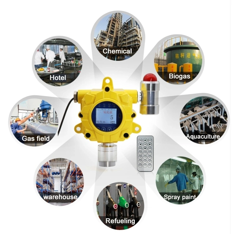 Prix usine détecteur H2S antidéflagrant transmetteur H2S gaz sulfureux Sortie détecteur de fuite 4/20mA