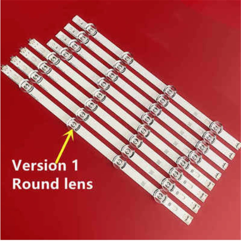 8 PCS One Set for LG 42 Inch LED TV LG LG 42lb5610-CD 42lb5520-Ca 42GB6310-Cc 42GB6500-Ca LG Lnnotek Drt 3.0 49 8LED Backlight Bar Strip Backlight