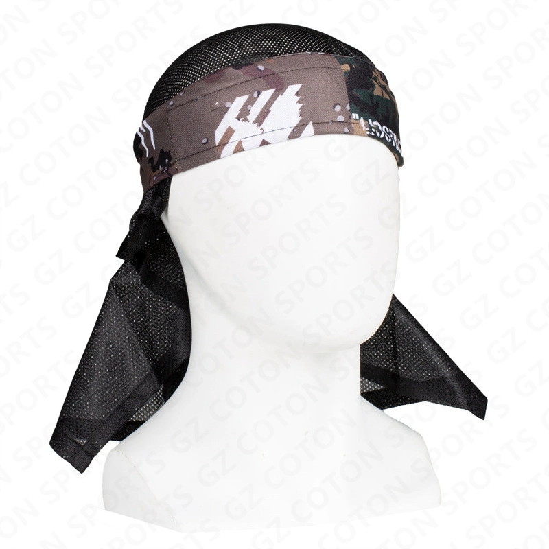 Outdoor Sports Paintball Sweatband Spandex Polyester Headband Breathable Sweat Band