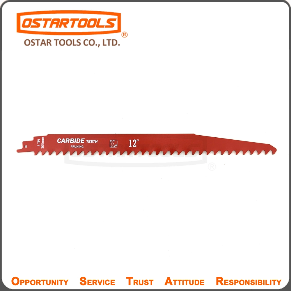 12inch (300mm) X 3tpi Tct Sabre Saw Blades Use for All Woods Drywall and Woodworking.