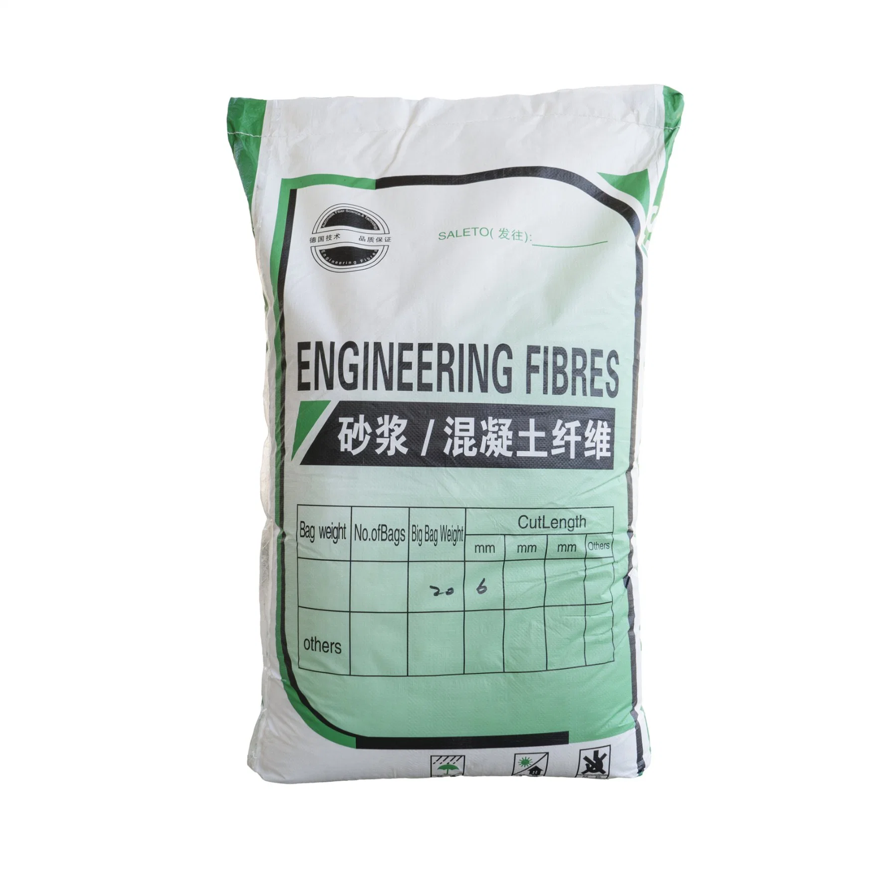 High Strength Concrete Building and Construction PP Fiber for Concrete