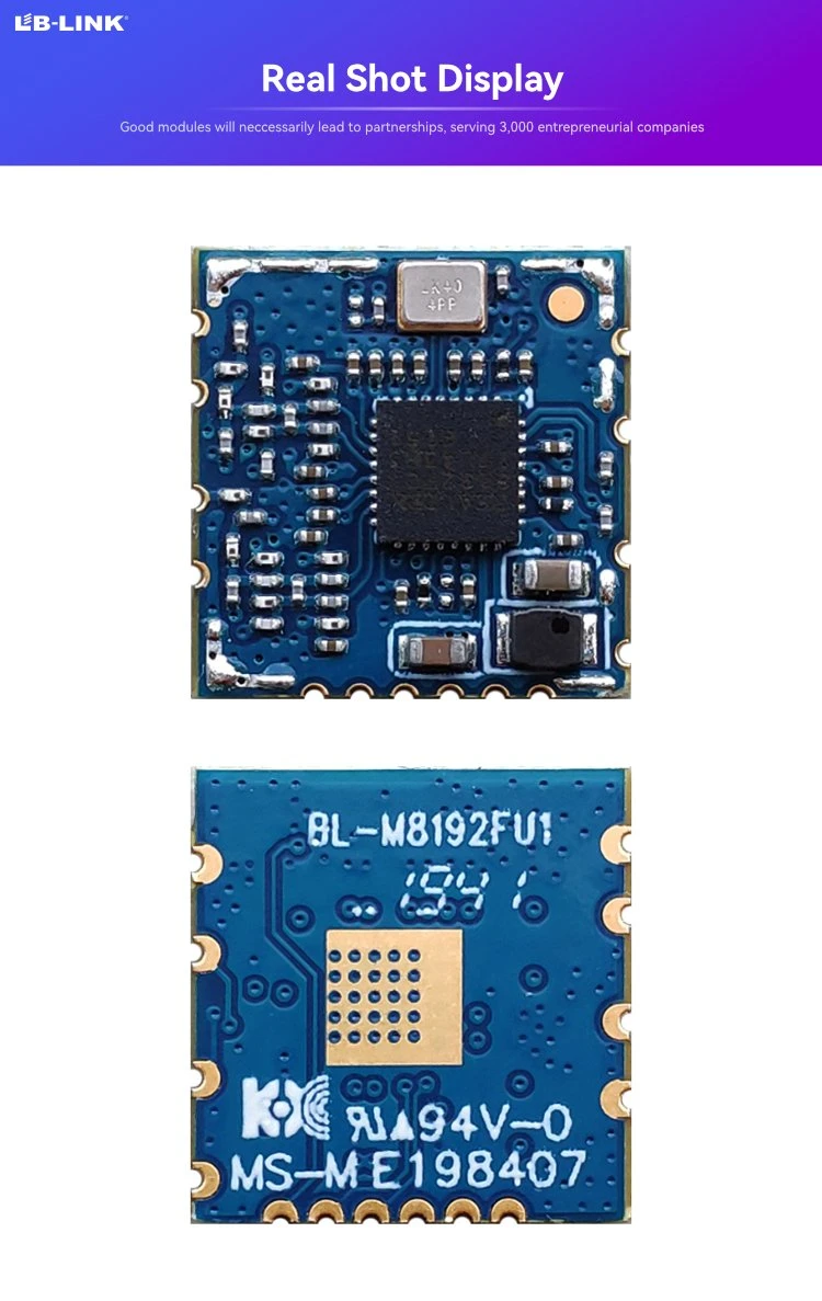 MODULE WLAN intégré LB-LINK BL-M8192FU1 2T2R 802.11b/g/n.