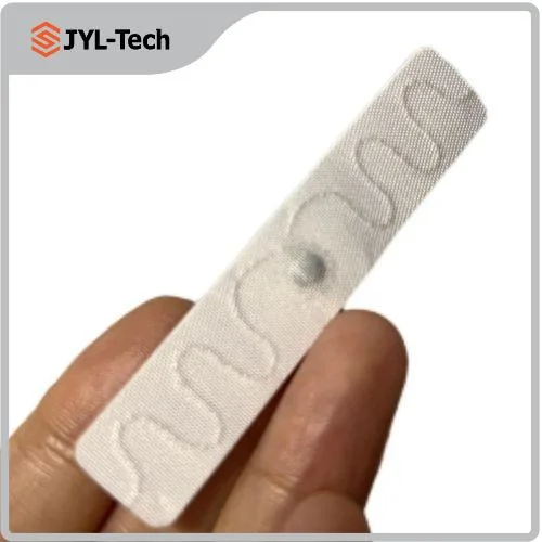 860-960MHz Slim Flexible RFID Fabric Laundry Tag Durable Lintag UHF Washable RFID Transponders Linen RFID Tag