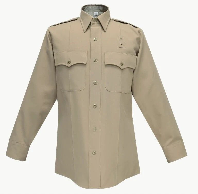 Wholesale/Supplier Custom Security Long Sleeve Top Dress Men's Shirt Collar Work Uniform