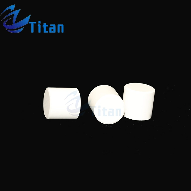 Self Wearing Rate <0.15% Low Surface Roughness White Grinder Ceramic Cylinder Alumina Ceramic