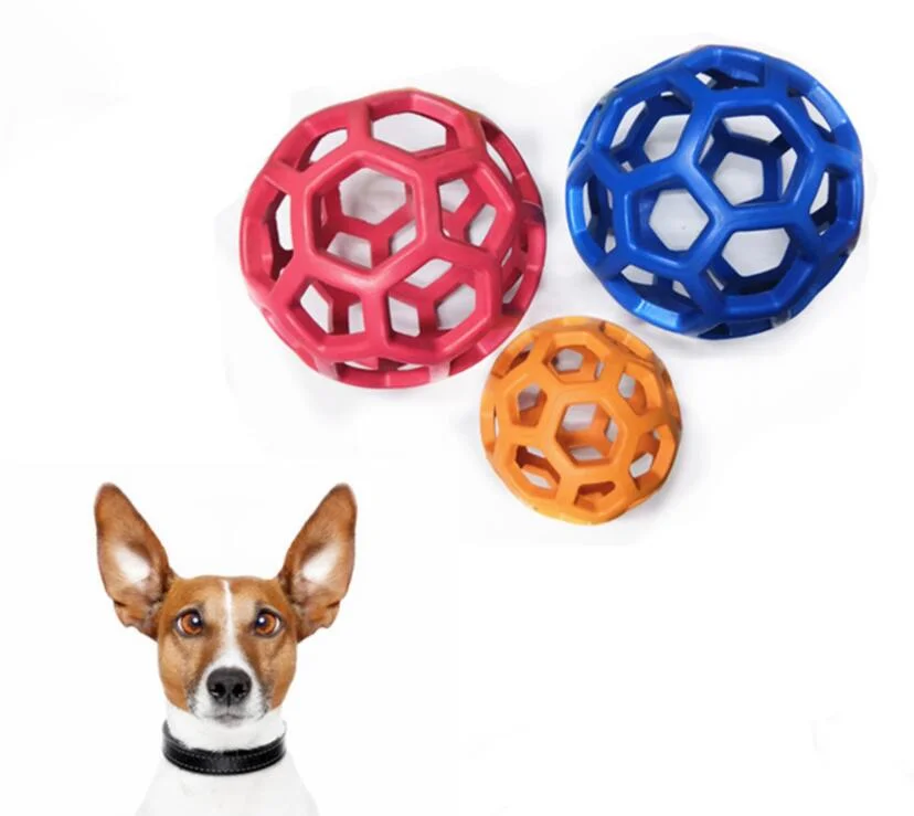 PET Produtos TPR cão mastigar bola bolas com ou Sem campainha