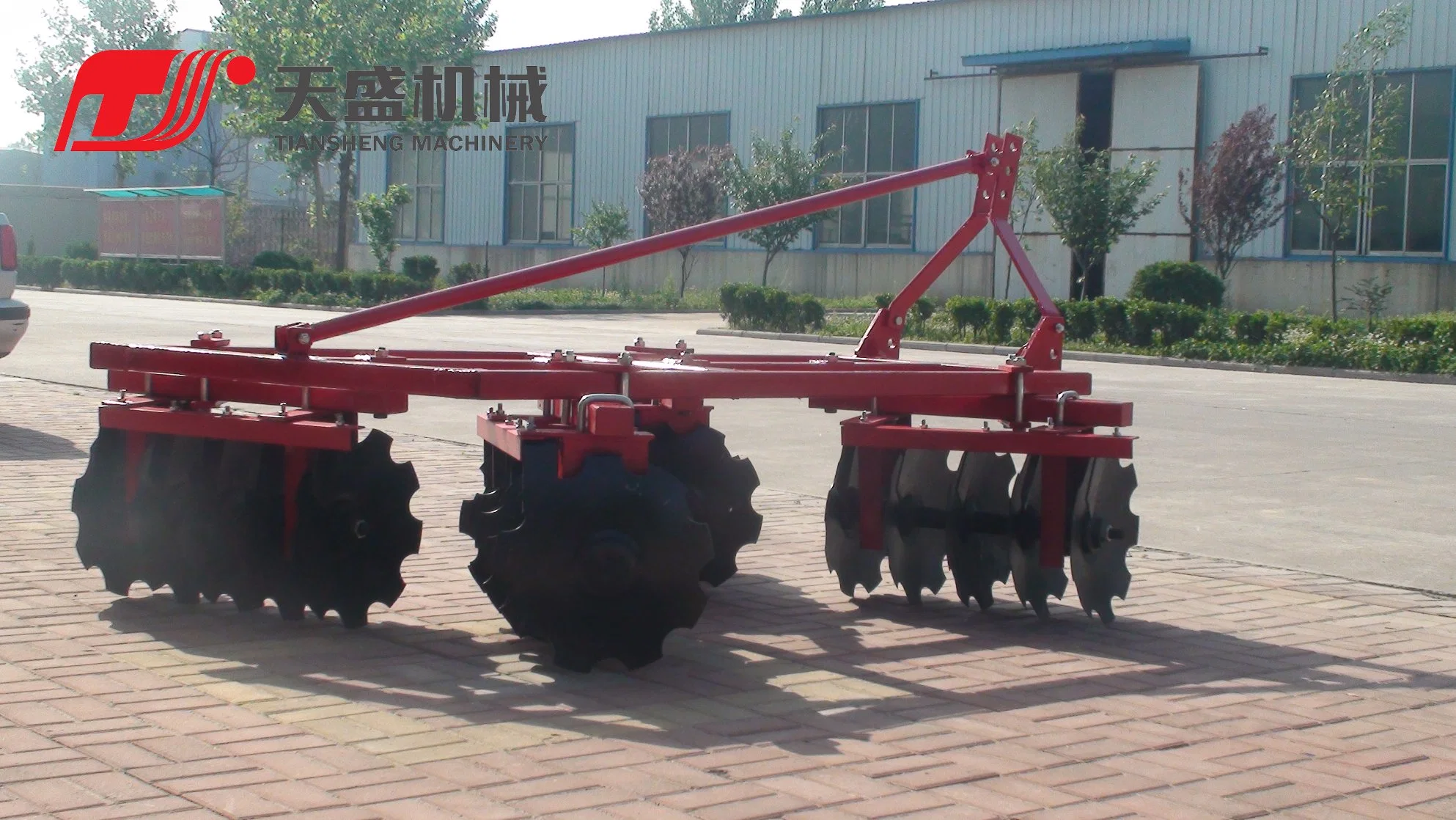 Reasonable Structure Easy to Use Easy Maintenance Tractor Hanging Symmetrical Opposed Disc Harrow