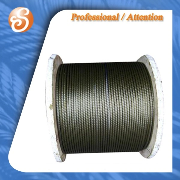 Ungalvanized Twisted 8X36ws+FC Steel Wire Rope 24mm