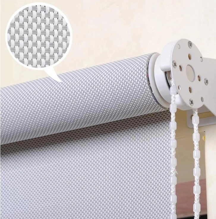 Znz Popular Roller Blind Fabric Simply Style Horizontal Sunscreen Fabric