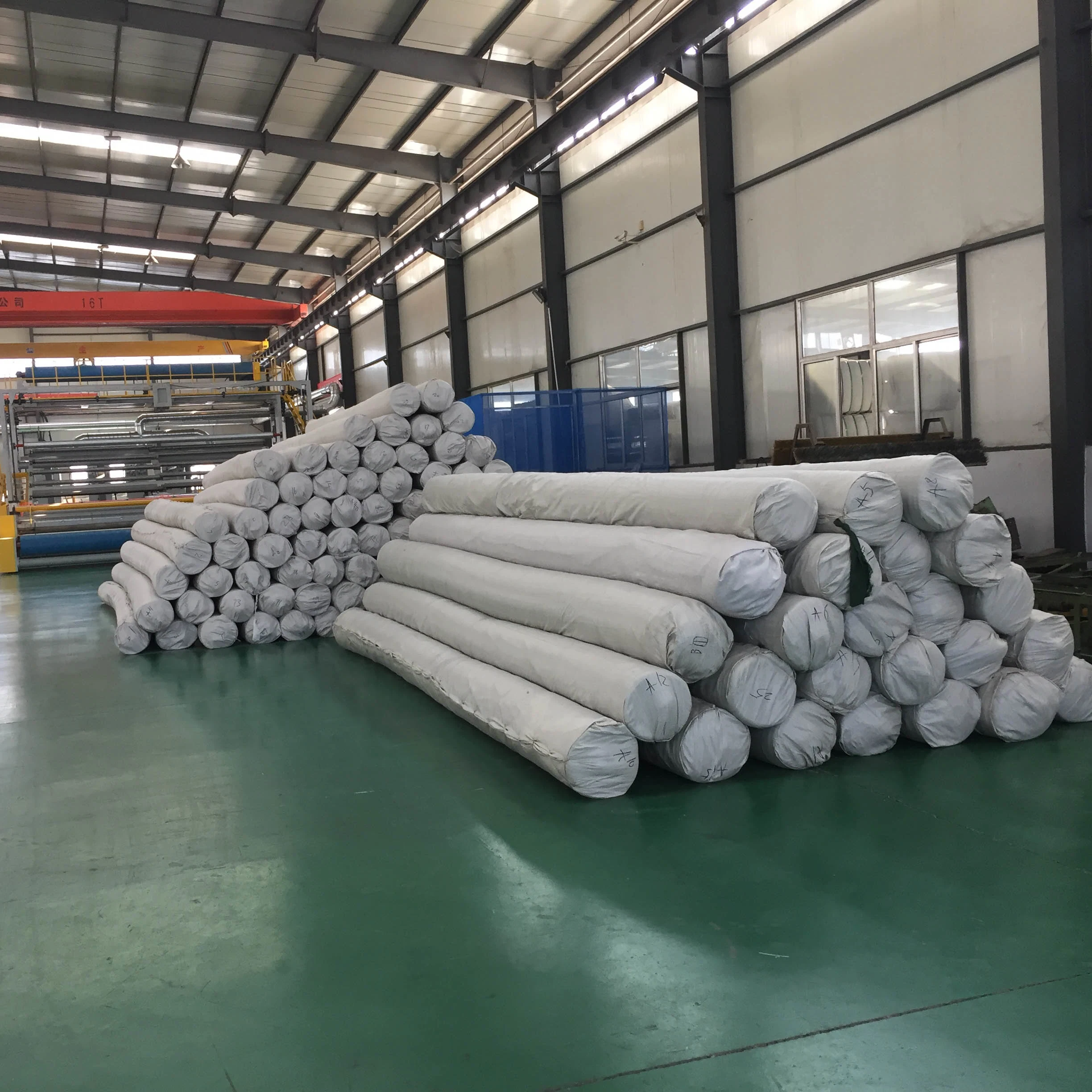 Polypropylene/Polyester PP Pet Fiber Needle Punched Geotextile Fabric Price Used for Road Construction with Geogrid