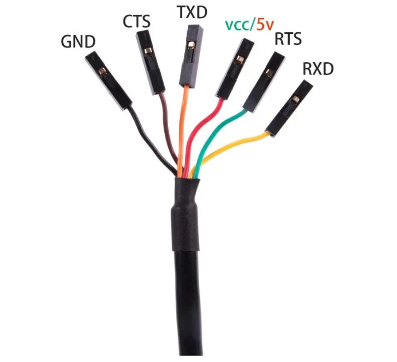 Ftdi Chip USB to 3.3V Ttl Uart Serial Cable, Wire End, 1.5m