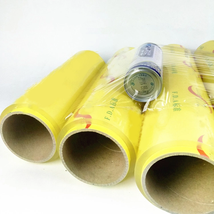 Supermarket Food Service Plastic Food Packaging Fresh Wrap Food Grade Cling Film