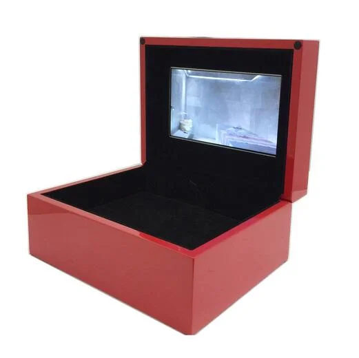LCD Screen Video Box for Ring Packing