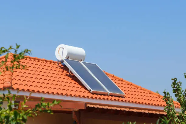 Placa plana pressurizado integrada do sistema de aquecedor solar de água