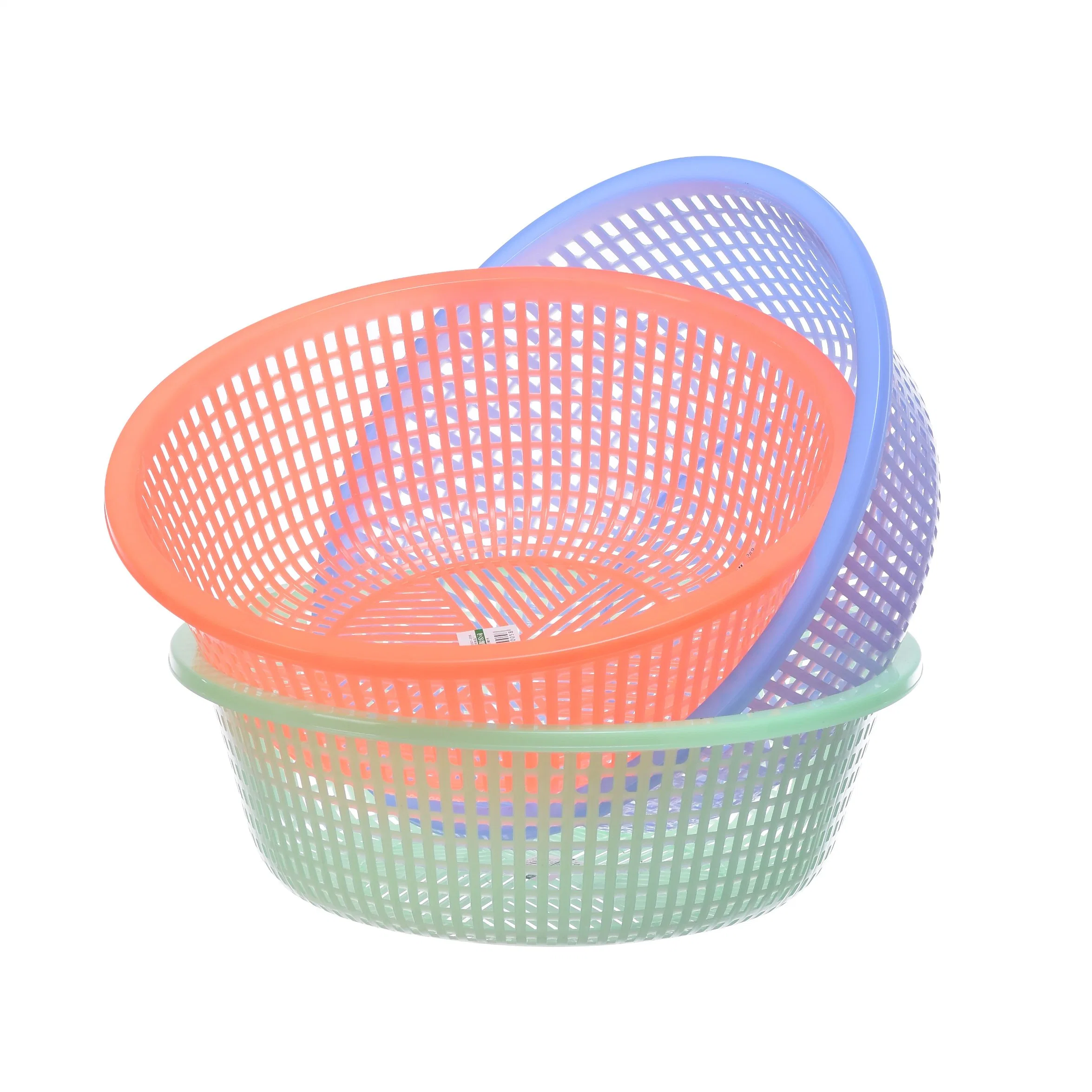 PE Plastic Vegetable Fruit Washing Basket with Drain