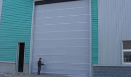 Auto Galvanized Steel Warehouse Industrial Sectional Siliding Door