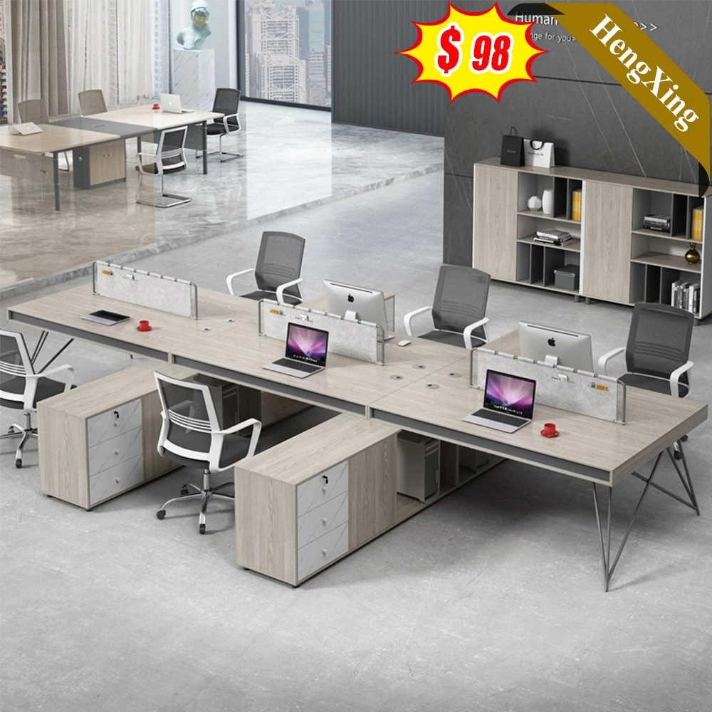 Hot Sell Modern Modular Office Table Cubicle Partition One Side Double Sided Custom Modern Office Workstation