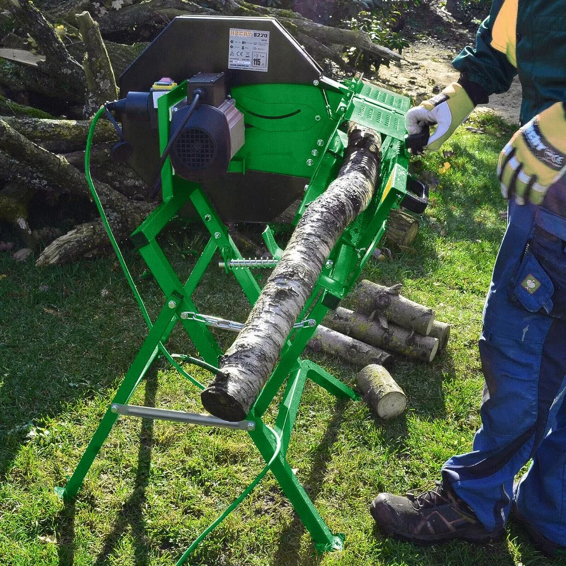 Electric Log Saw 1500W/2500W Wood Cutting Saw 135mm Electric Log Saw, Electric Portable Wood Cutting Log Saw Machines, Saw Blades for Cutting Wood (LS400A)