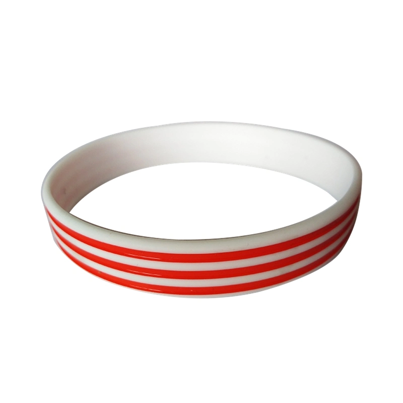 Accessoires-cadeaux pour les activités du groupe d'étudiants - écologique non toxique Bracelet en silicone