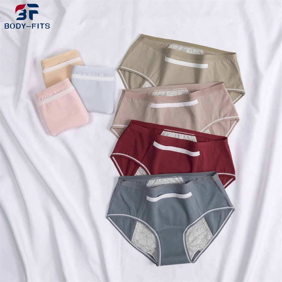 High Quality Women Cotton Leak Proof Menstrual Panties Physiological Pants Period Panties