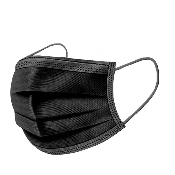 Black Elegant Protection Disposable Face Mask