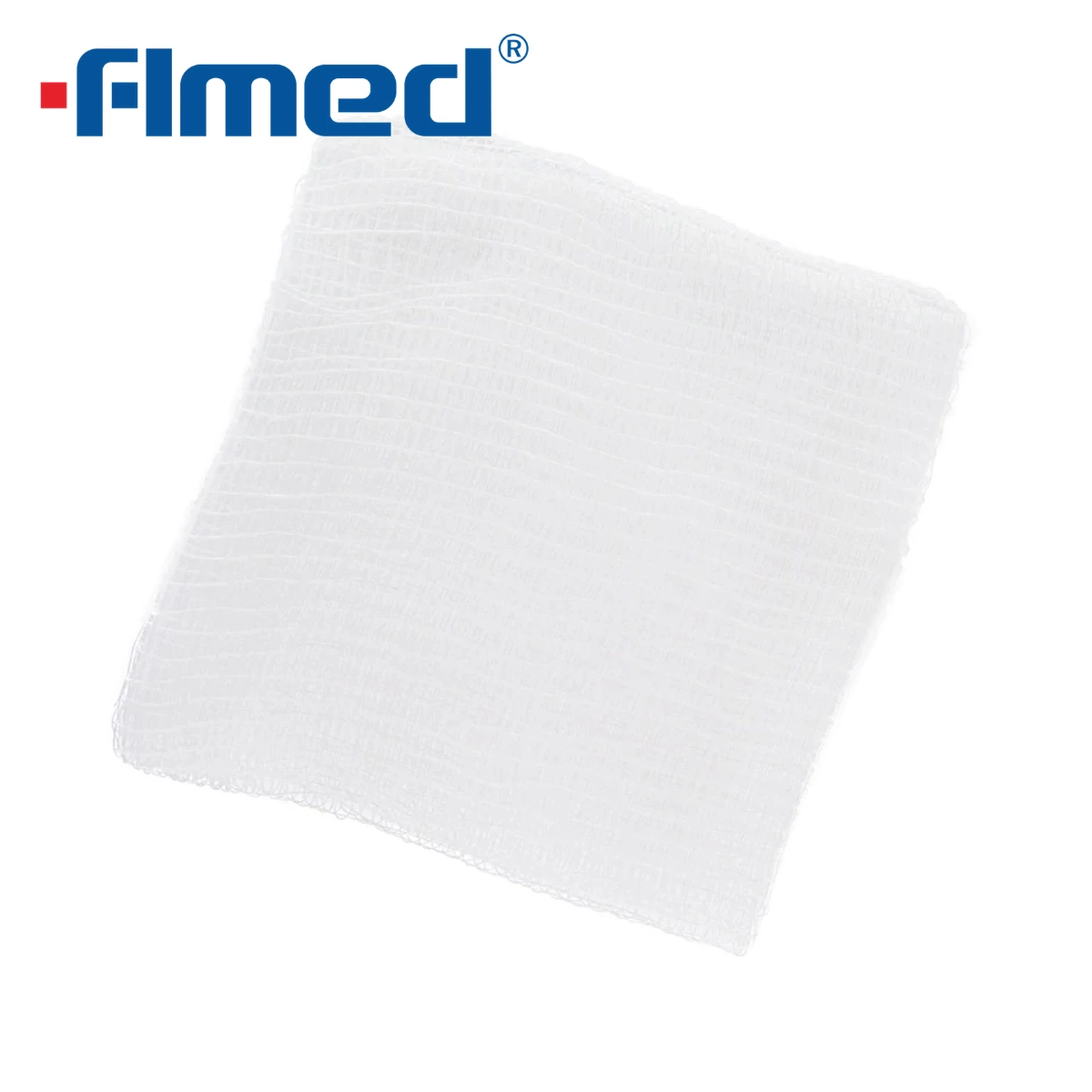 Medical Wound Dressing Supply Folded 17 Threads 10*10 Cm 8 Ply Gauze Sponge Pads