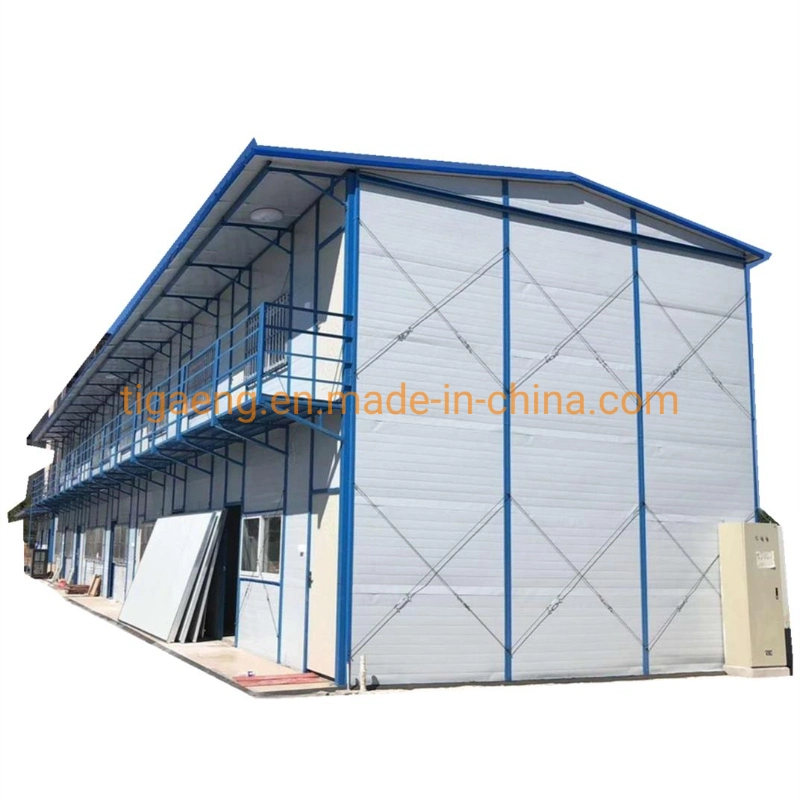 Labor Steel Frame Dormitory Plan Prefabricated House with CE Certificate