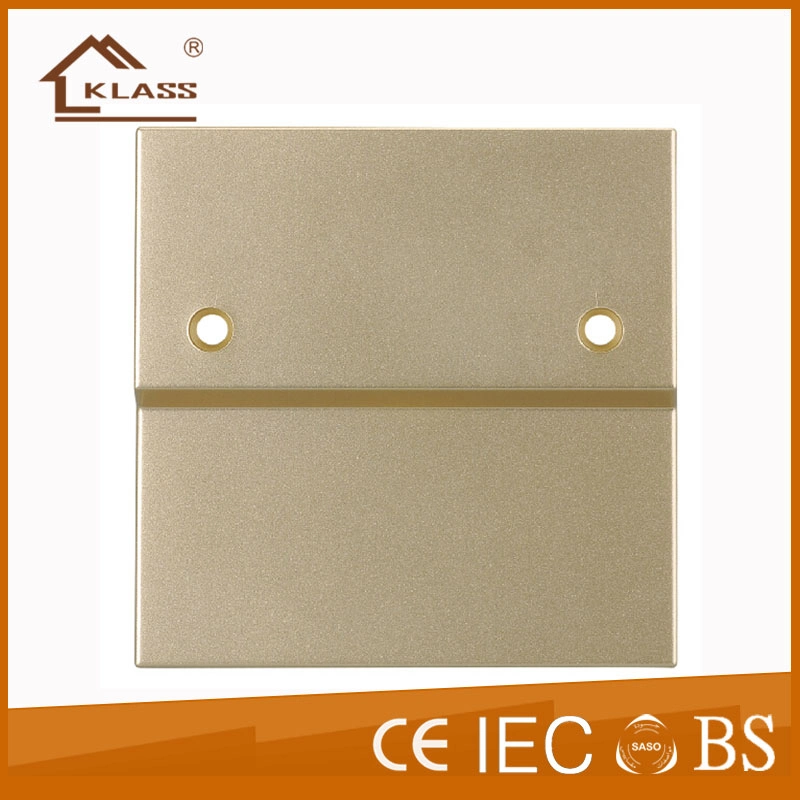 Top Quality Electric Wall Switch 3*3 Blank Plate