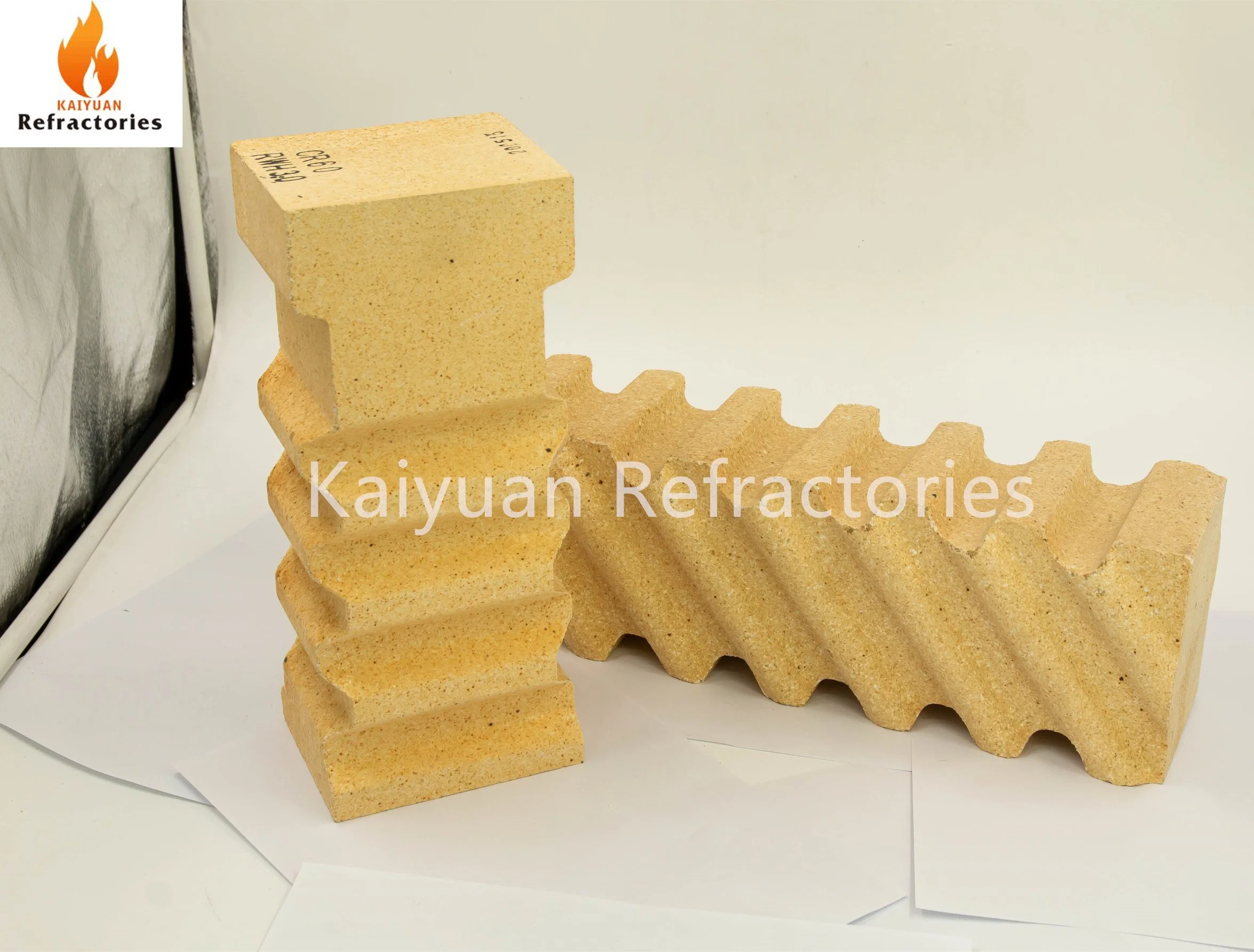 Andalusita Ancla Refractory Brick para el horno de calentamiento