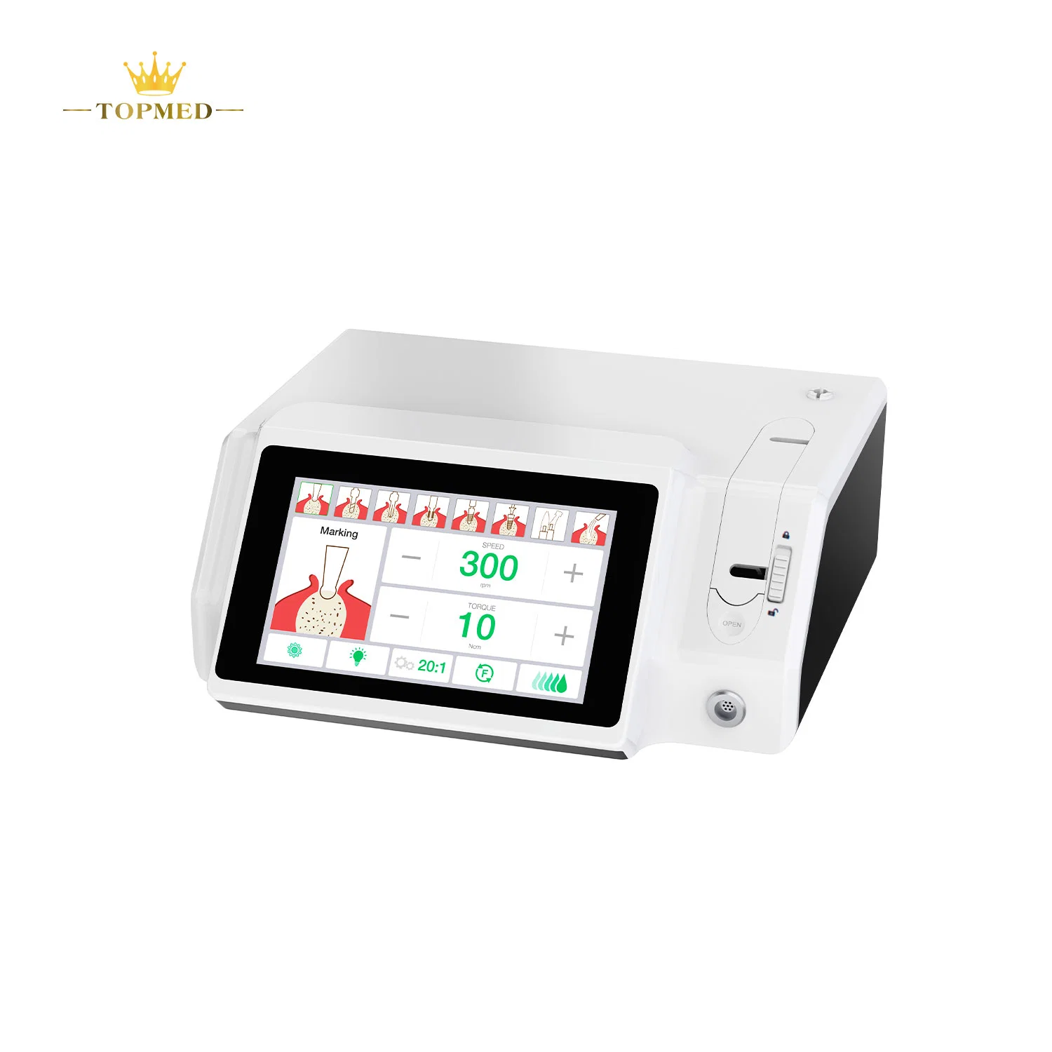 Torque Control Micro Touch Color Screen Fiber Optic Dental Equipment Implantatmotor