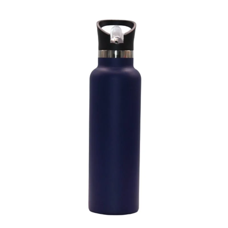 2021 Watersy Sport Bottle Stainless Steel Insulated Vacuum Flask Large Capacity 600ml Thermos Powder Coating with Lid